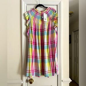 Plus Size Smocked Crown and Ivy Dress